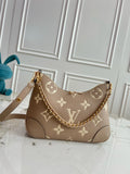 Boulogne PM Handbag Bicolor Monogram Empreinte M13224