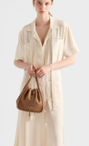 Darling Leather Mini Bucket Bag 1BE087