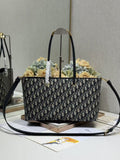 Medium DR Toujours Bag Blue DR Oblique Jacquard M2610UTZQ_M928