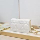 Caro Pouch with Chain Supple Cannage Lambskin