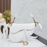 Saddle Bag with Grained Calfskin