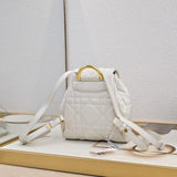 Small DR Caro Backpack Macrocannage Lambskin