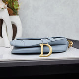 Saddle Bag with Grained Calfskin