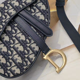 Grained Lether Saddle Bag