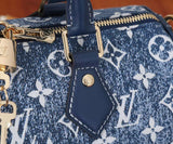 Monogram Jacquard Denim Speedy Bandoulière 25 M59609