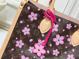 x TM OnTheGo PM Monogram Cherry Blossom Sakura Brown M13079