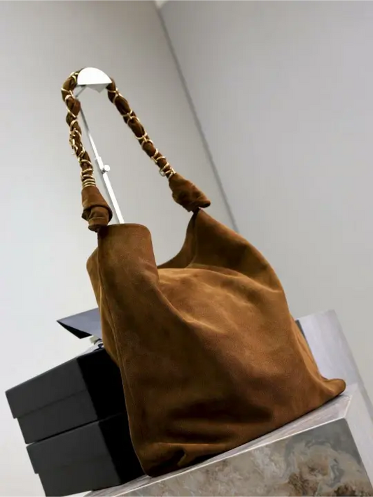 Amalia Hobo in Suede