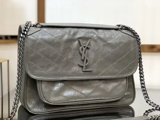 Niki Baby in Crinkled Vintage Leather