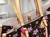 x TM OnTheGo PM Monogram Cherry Blossom Sakura Brown M13079