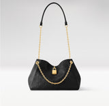 2026 Anytime PM Handbag in Black Monogram Empreinte Embossed Leather M14414