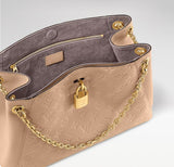 2026 Anytime PM Handbag in Dune Monogram Empreinte Embossed Leather M14659
