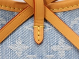 2026 CarryAll PM Handbag, Blue Monogram Denim M11462