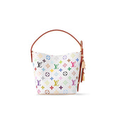2026 All In BB Handbag in White Multicolor Monogram Coated Canvas M13089