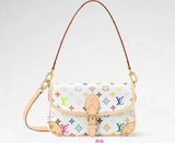 2026 Collaboration White Monogram Canvas Handbag M27866