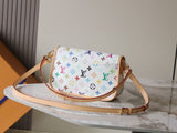 2026 Collaboration White Monogram Canvas Handbag M27866