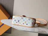 2026 Collaboration White Monogram Canvas Handbag M27866