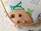 2026 Collaboration White Monogram Canvas Handbag M27866