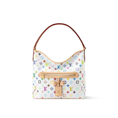 2026 Collaboration White Monogram Canvas Handbag M27582