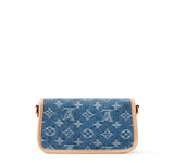 2026 Nano Diane Classic Baguette Bag Miniature Edition Blue Jacquard Denim M27700