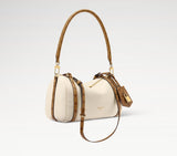 2026 Express PM Small Handbag in Vanilla Soft Calfskin M29392