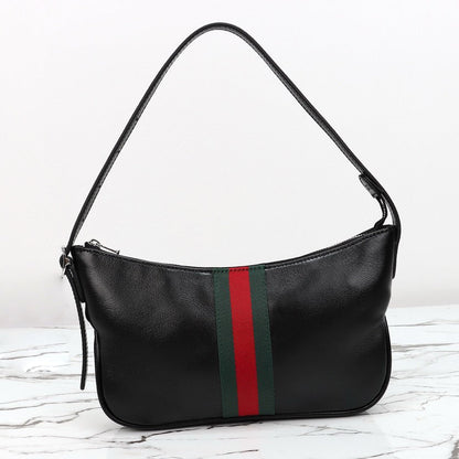 2026 Small Black Underarm Bag/Crossbody Bag 863406 AAGF7 1053
