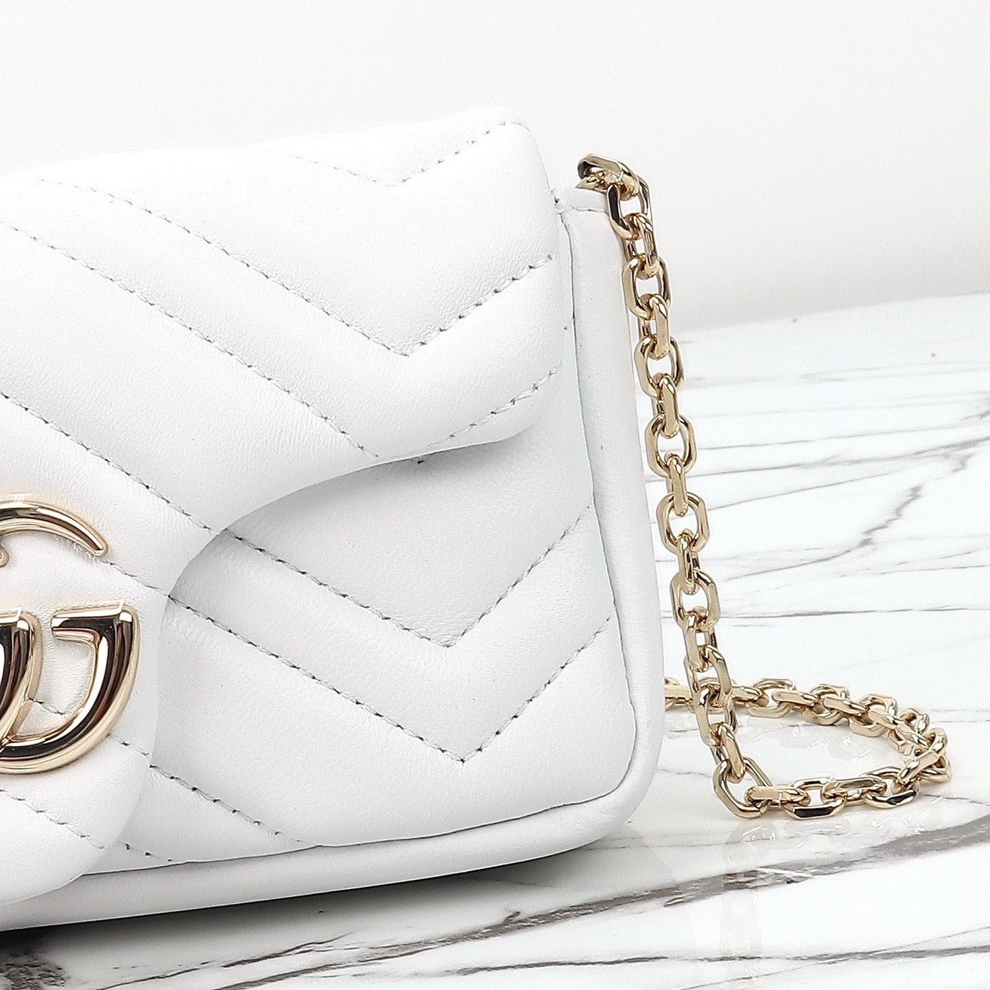 2026 Mini Quilted Flap Shoulder Bag 446744 DTDIT 9022