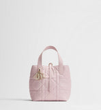 2026 Toujours Vertical Tote Bag, Small, Pink M2835OSNW_M29N