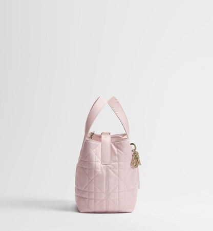 2026 Toujours Vertical Tote Bag, Small, Pink M2835OSNW_M29N