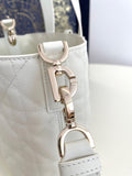 2026 Toujours Vertical Tote Bag, Ivory, Small M2835OSNW_M030