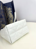 2026 Toujours Vertical Tote Bag, Ivory, Small M2835OSNW_M030