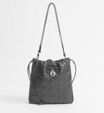 2026 Adiorable Black Mini Bucket Bag S2611OUQA_M900