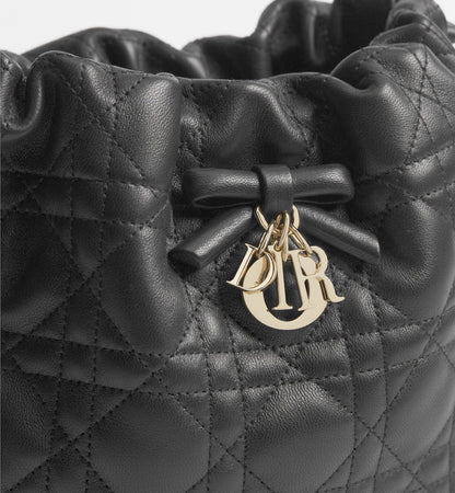 2026 Adiorable Black Mini Bucket Bag S2611OUQA_M900