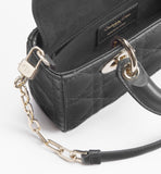 2026 Lady D-Joy Trench Handbag in Black Lambskin M0613ONGE_M900
