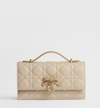 2026 Mini Chain Handbag in Camel-Beige Lambskin S0984OUQC_M10I