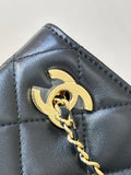 2026 Spring/Summer Collection Small Tote Bag in Black Fine Lambskin AS6248-B24030-94305