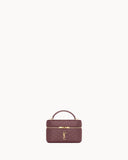 2026 Gaby Burgundy Lambskin Cosmetic Bag 7667311EL07