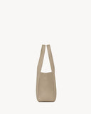 2026 Medium LE 5 À 7 BEA Beige Deer Leather or Cowhide Tote Bag 763435AADUU1346
