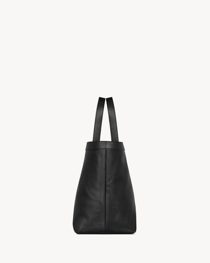 2026 Y Tote Bag, Black Grained Calfskin 817602AAEB31000
