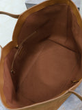 2026 Y Dark Caramel Suede Tote Bag 817602C0X0W2924