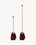 2026 Loulou Series Medium Deep Burgundy Lambskin Shoulder Bag 801439AAEAX6197