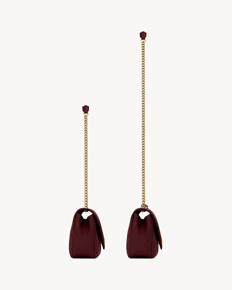 2026 Loulou Series Large  Deep Burgundy Lambskin Shoulder Bag 803541AAEAX6197