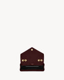 2026 Loulou Series Large  Deep Burgundy Lambskin Shoulder Bag 803541AAEAX6197
