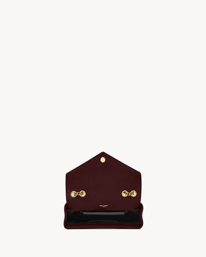 2026 Loulou Series Medium Deep Burgundy Lambskin Shoulder Bag 801439AAEAX6197