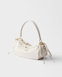 2026 Medium White Leather Shoulder Bag 1BC229_2CYS_F0PG7_V_LVM