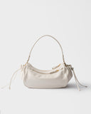 2026 Large White Leather Shoulder Bag 1BC228_2CYS_F0PG7_V_LVM