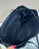 2026 Large Black Canvas and Leather Tote Bag 1BG644_2G6S_F0002_V_OOO