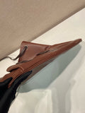 2026 Medium Brown Textured Leather Tote Bag 1BG645_2G6F_F0324_V_OOO