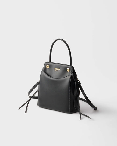 2026 Black Mini Leather Handbag 1BA496_2C6A_F0002_V_OOO