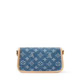 2026 Blue Denim Monogram Baguette Bag M13070
