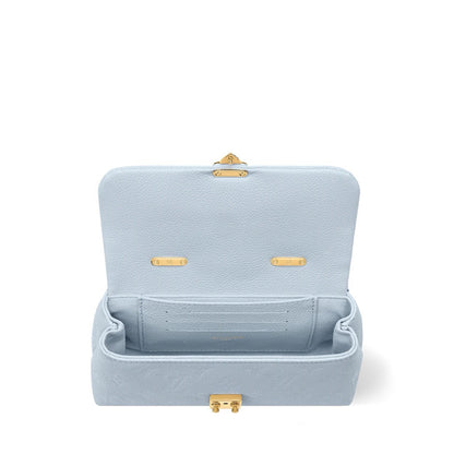 2026 Blue Embossed Calfskin Nano Madeleine Handbag M29352